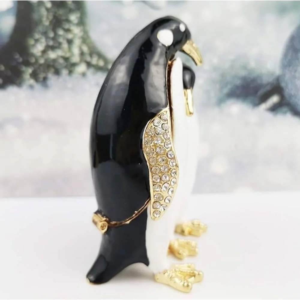 Penguin Trinket Box